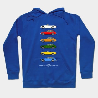 MGB classic car collection Hoodie